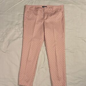 Old Navy Women’s Soft Pink Patterned Dress Pants